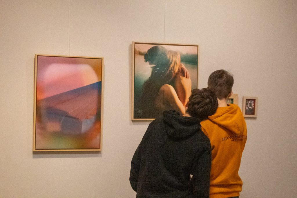 A Képező Galériában a 2024-es Art Weekend budapesten Fotó: Pop Emese